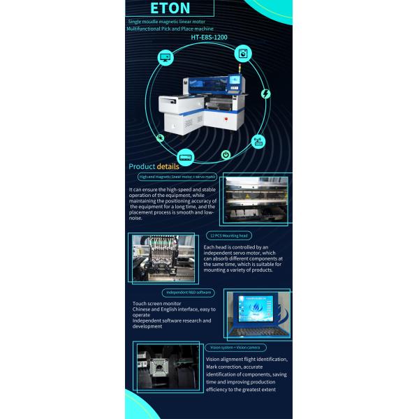 12 выбор голов SMT и водитель SIRA силы машины 45000CPH места