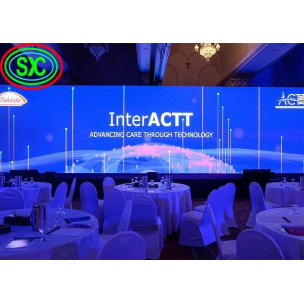 P6 Écran de location LED couleur entière intérieur, affichage LED publicitaire Epistar LED Chip