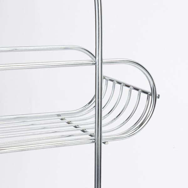 2 Tiers Bathroom Organizer Small Hanging Shower Caddy Stainless Steel