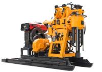 El taladro montado remolque minero Rig Geological Exploration 150 de la investigación 220v mide la base de la muestra de la profundidad