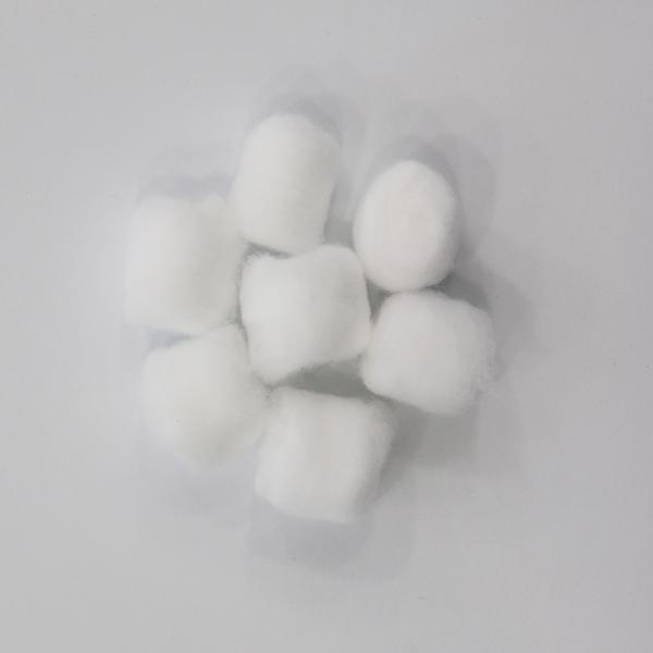 100% Cotton High Absorbent Medical Cotton Ball White Color BP and USP standard