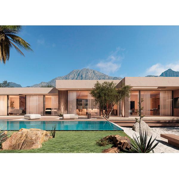 Sustainable And Modern Prefabricated Homes Light Steel House Community In Australia