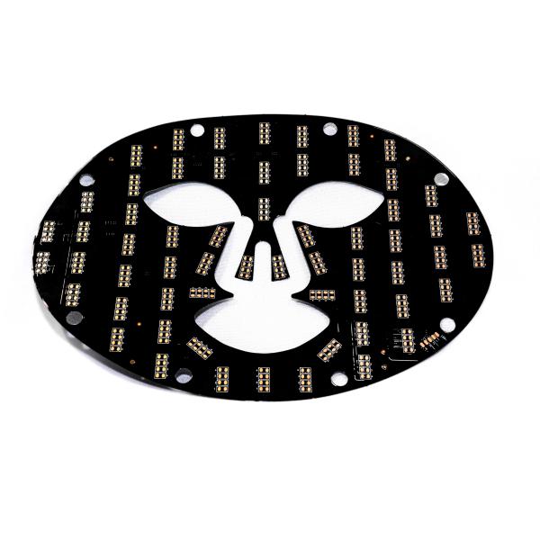 Customizable Double Layer LED Beauty Mask PCB Circuit Board with Fire Protection