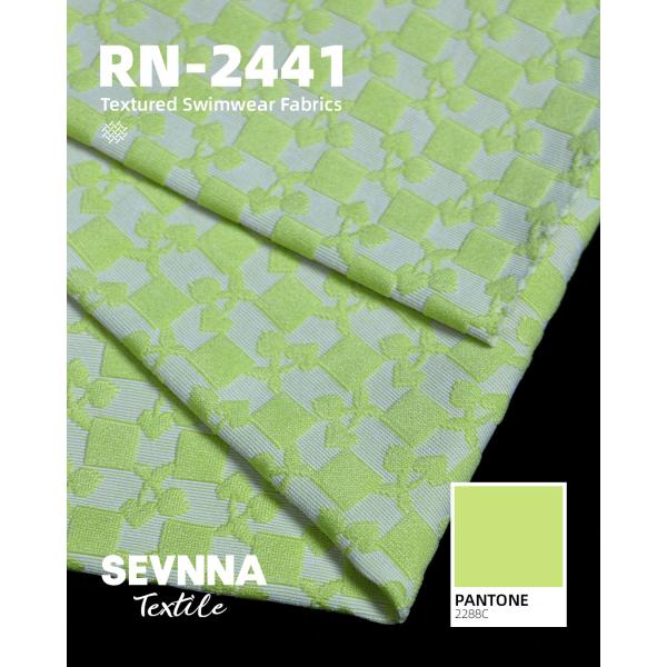 340gsm 92%Recycled Poly + 8%Spandex Recycled Polyester Fabric RN-2441