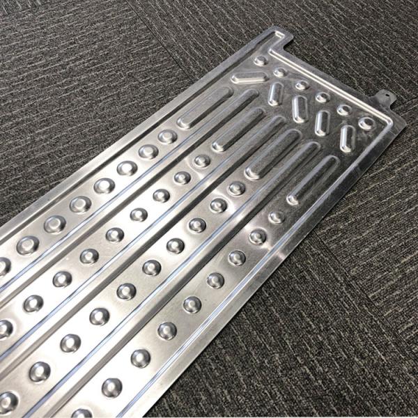Um vácuo de 3003 ligas soldou a placa refrigerando de refrigeração líquida de alumínio do dissipador de calor do permutador de calor frio de alumínio da placa