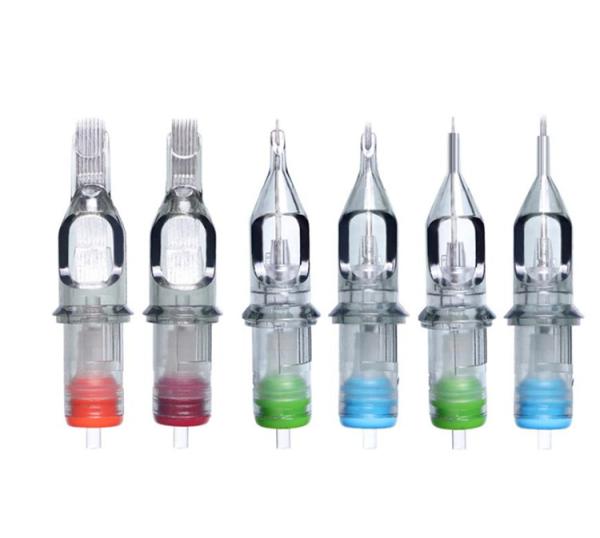 Membrane Round Liner 3 RL Needle Cartridge Tattoo, Stable Safety Tattoo Needle Cartridge