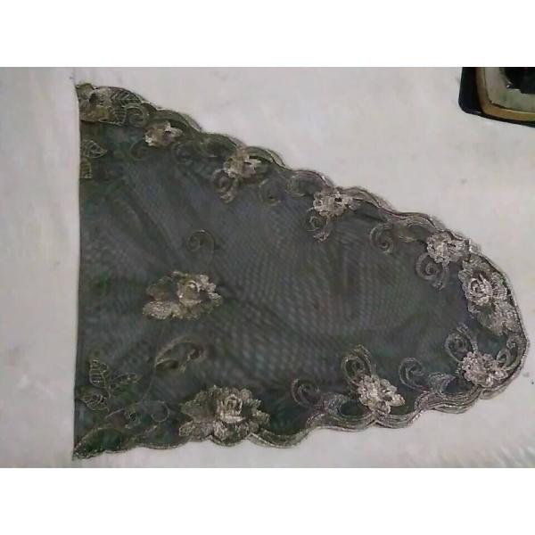 Headcover mantillasEmbroidery Lace Veils Catholic Church Mass Veil Chapel Lace with different color