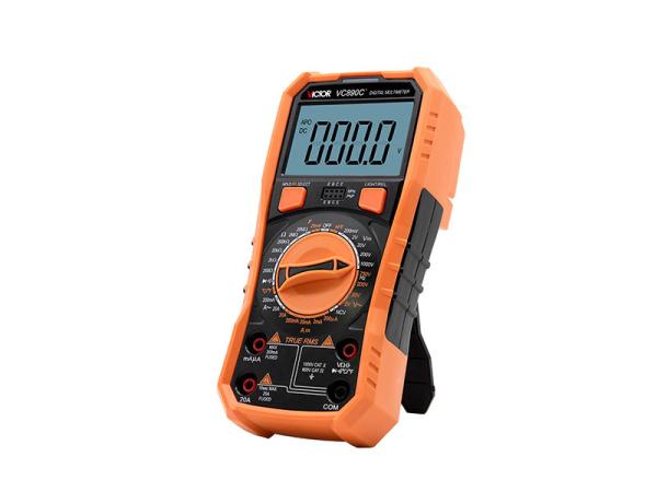 Mini VICTOR Digital Multimeter VC890C+ Multimeter de alcance manual 1999 LCD NCV LIVE True RMS Multimeter Digital