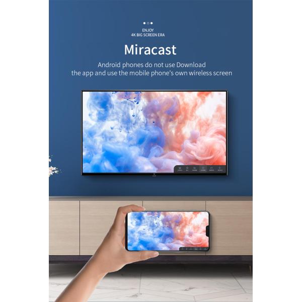 приемнопередатчик 1080P HD ClickShare донгла дисплея 4K WiFi беспроводной