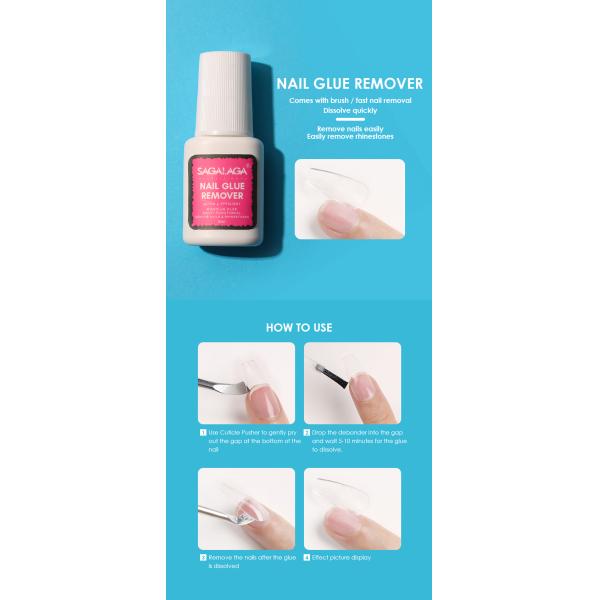 Super Quality Glue Remover Custom Nail Debonder for Press on Nail Glue Remover