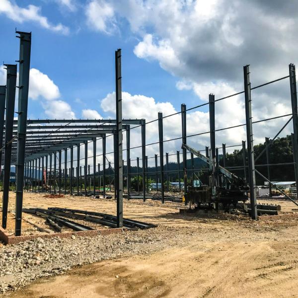 Multi Storey Steel Structure Industrial Steel Sheds Structural Steel Framing