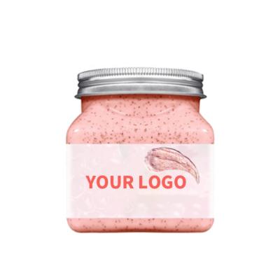 Organic Exfolianting Sea Salt Body Scrub For Custom Logo Smoother And Lighter Skin