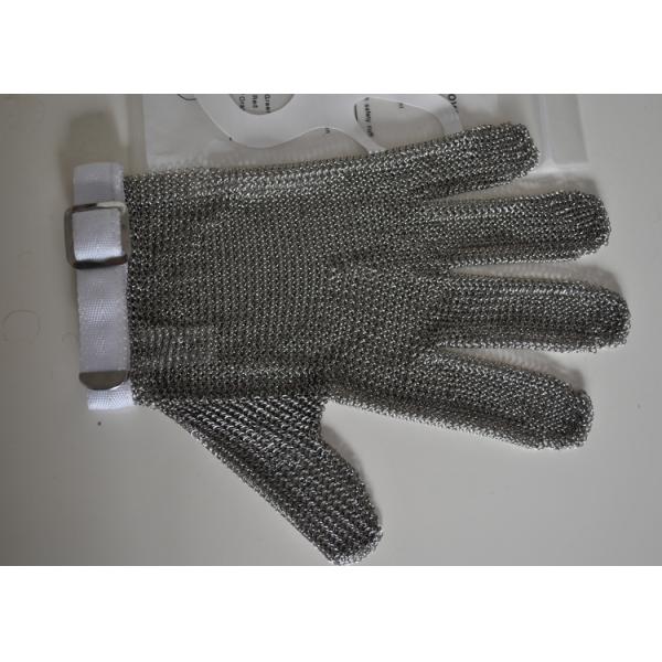 304L Stainless Steel Gloves Anti - Cut Safety Butcher Glove For Cutting Meat