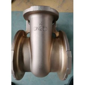 Bronze Clay Sand-Cast Flanged Tee Pipe Fitting – DN250 (4")