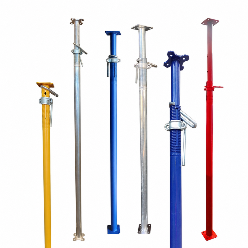 High Strength Scaffolding Prop Adjustable Steel Acrow props For Construction Shoring Support
