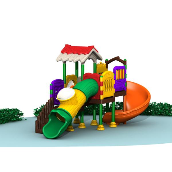 Durable Kids Outdoor Play Gym Sets , Childrens Plastic Playground Equipment