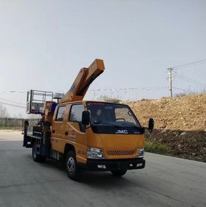 21m Bucket Hydrulic Lift Working Ladder Lifting Pickup Crane Cherry Picker Manlift Pallet Work Transport Aerial Platform Mounted Truck High-Altitude Operation