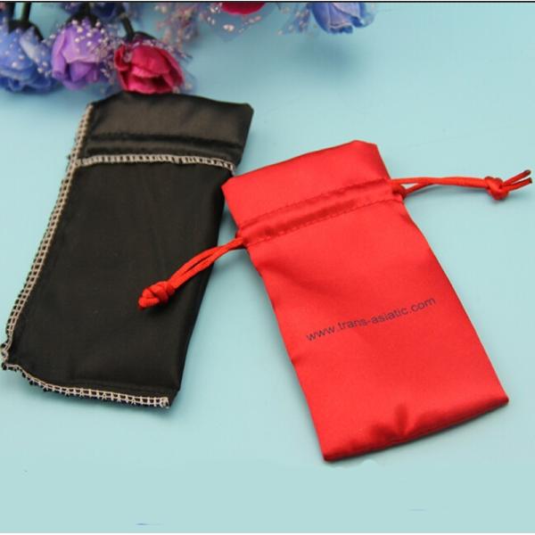 Сумка дравстринг изготовленной на заказ сумки ювелирных изделий печатания логотипа сатинировки силк силк для упаковки волос