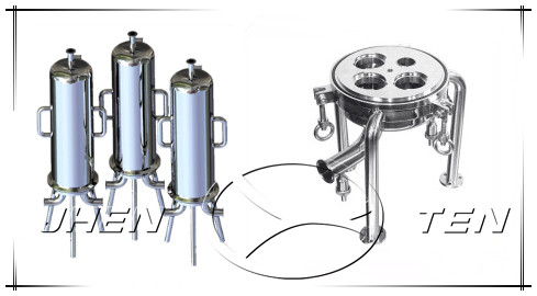 Liquid pall filter housing stainless steel undersink water filters cartridges hygienic grade