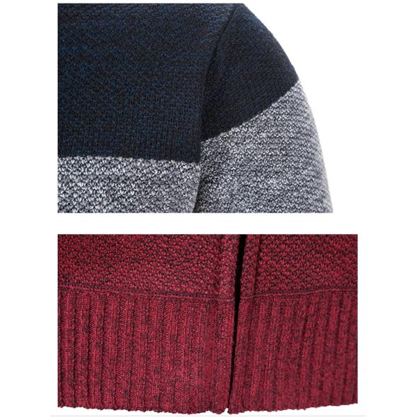 Men's Long Sleeved Sweater Coat Casual Men's Clothing Coats and Jackets for Big Sizes