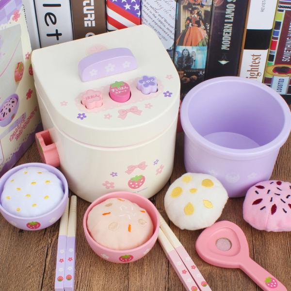 Wooden Rice Cooker Toy For Kids Early Education