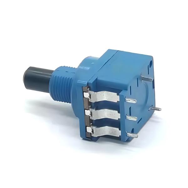 WH116AK серия Dimmer dual control potentiometer B500K 5-прикольный с вращающимся переключателем длина ручки полушафта 16 мм