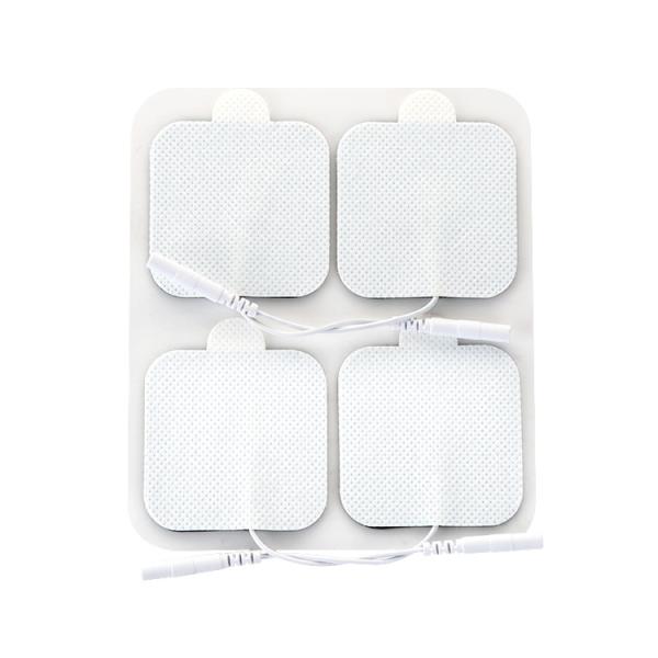 Flexible Gel Type Tens Medical Electrode Pad Customized Shape for Physiotherapy