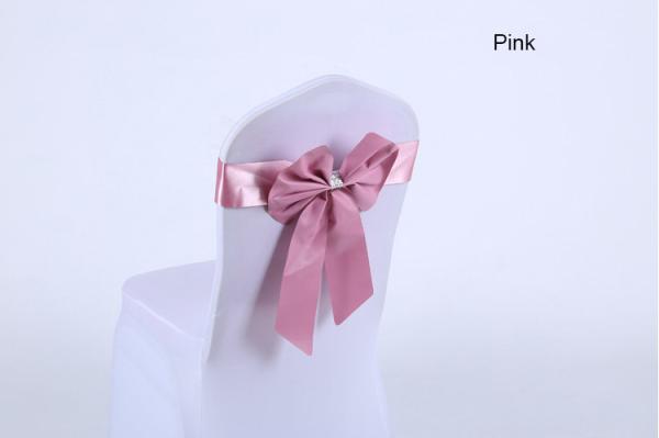 Wedding Banquet Chair Bands With Buckle Sashes Bows