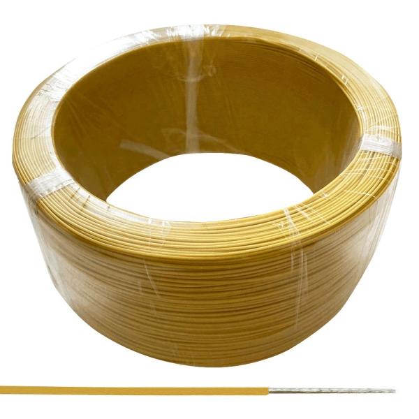 High Temperature 0.08mm 28AWG PTFE SPC Wire with 250 Degree Resistance and 11 Colors