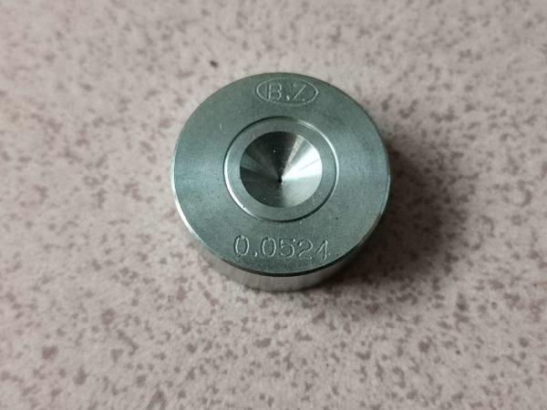 O anti carretel do carretel de fio da oxidação morre 0.0524Mm para a máquina de tiragem de cobre