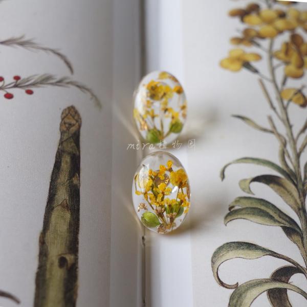 Most Popular Japan Designed Hydrangea Paradise Jhumka Long Chain Earrings With Pure Silver 925