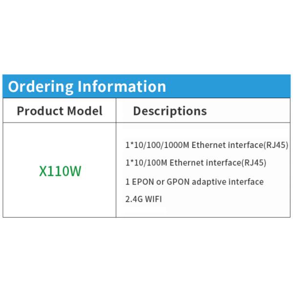 4G LTE WiFi маршрутизатор с режимом EPON GPON адаптивный, SC-APC/SC-UPC тип интерфейса и 20 км сетевого покрытия