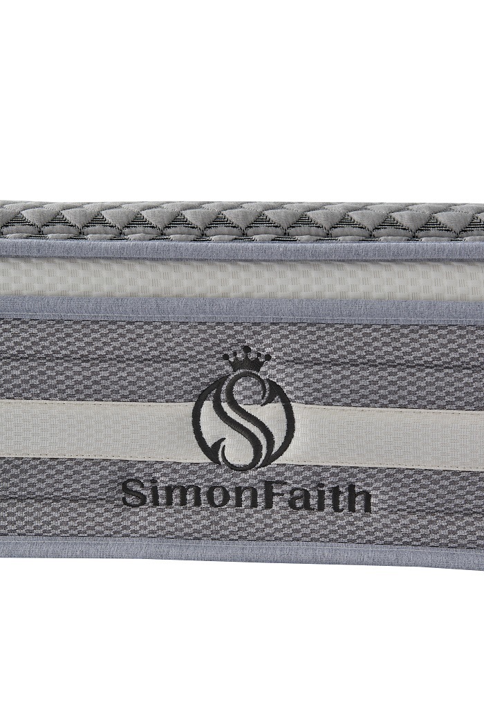 Graphene Fabric Luxury Pocket Mattress With Latex Foam For Cool Supportive Sleep