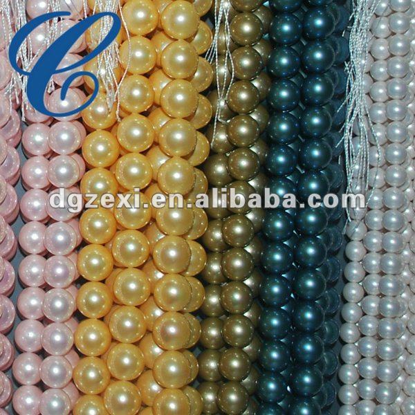 Teardrop Abs Plastic Loose Faux Pearl Bead for Decorating in Bulk