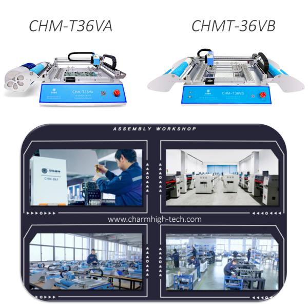 Двухсторонние 58 питатели ПК Управление рабочим столом SMT машина CHM-T36VB Chmt36va