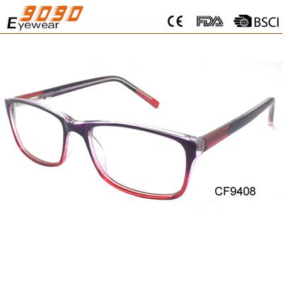 Hot sale style CP plastic eyeglasses frames for women