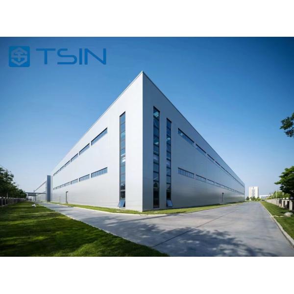 Q355B Q235B Prefabricated Steel Frame Building Warehouse Workshop Long Lasting