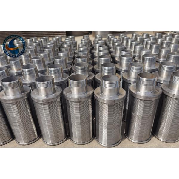 Wedge Wire Stainless Steel 304 Water Screen Nozzle With Short Handle