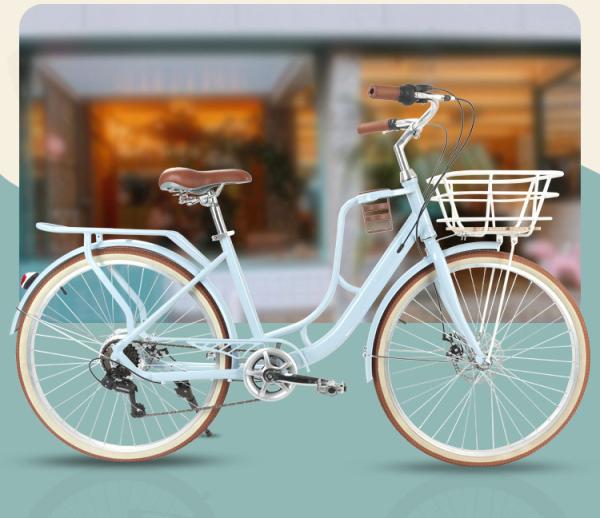 Vélos de ville à disque avec logo personnalisé pour une vie urbaine stylée