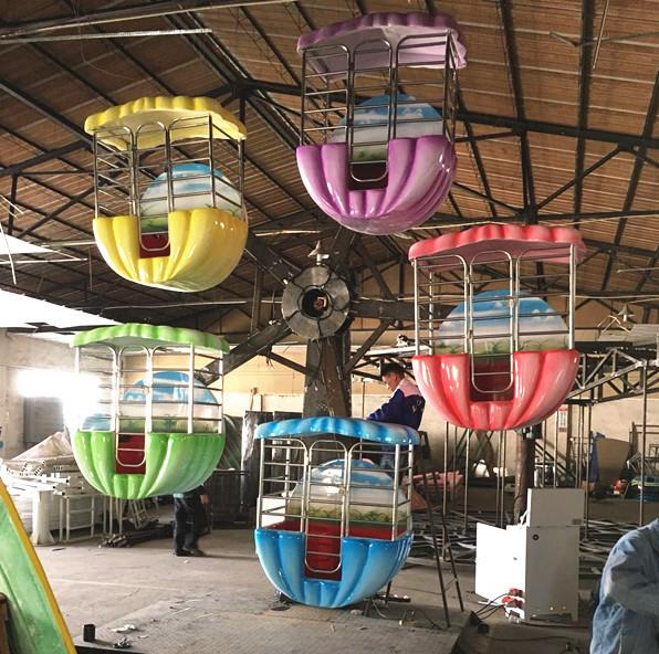 Beautiful Mini Ferris Wheel Led Lighting Outdoor Park Use Customize Color
