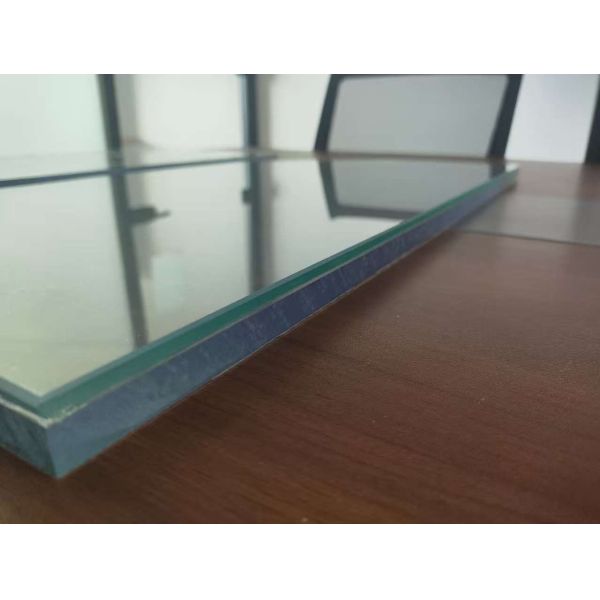 5mm Glass + 1mm Customized Interlayer + 12mm PC Sheet Laminated Composite Glass
