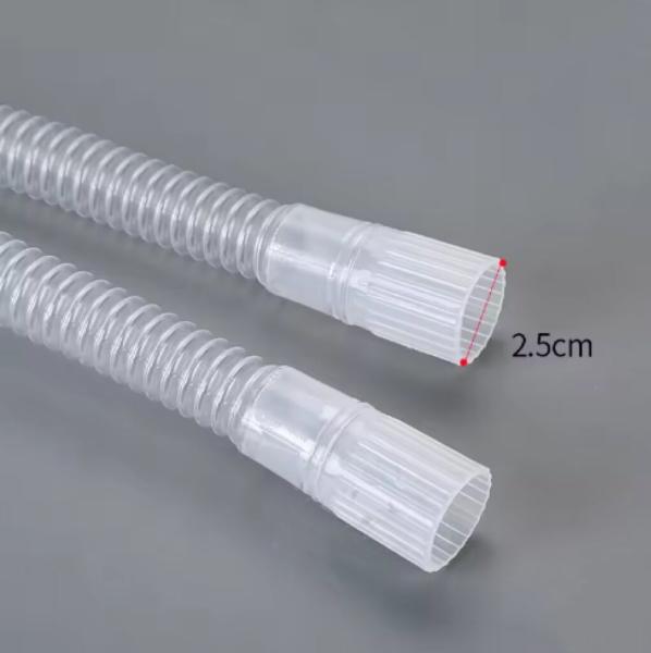 2pcs Animal Anesthesia Breathing Circuit Corrugated Tube Anesthesia Ventilator Breathing Circuits Veterinary Equipment