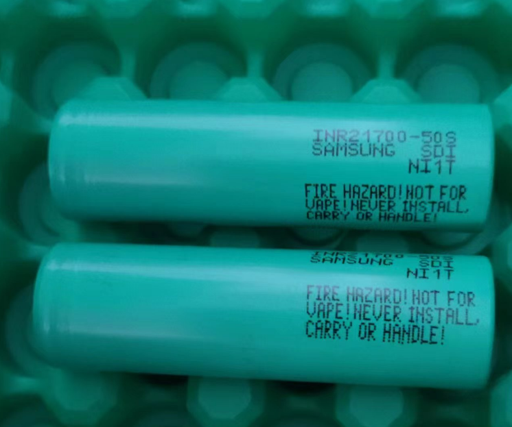 Оригинальный класс А 21700 высокий отвод 21700 литий батарея 3.6V 5000mAh INR21700-50S Макс 45A разряд