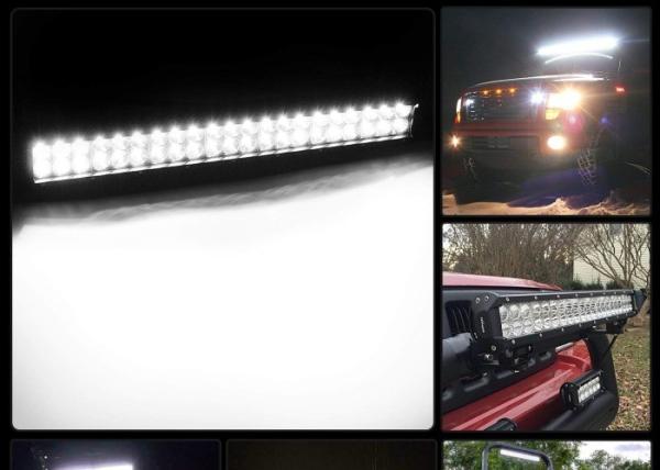 20 Inch Off Road LED Light Bar , 4x4 Jeep Off Road LED Lights OEM Service