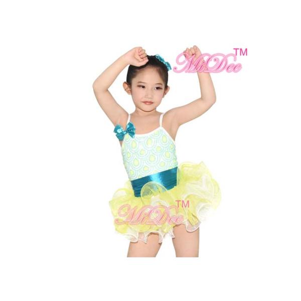 MiDee Child Ballet Dance Costumes Lovely Party Dress Spandex Polyester