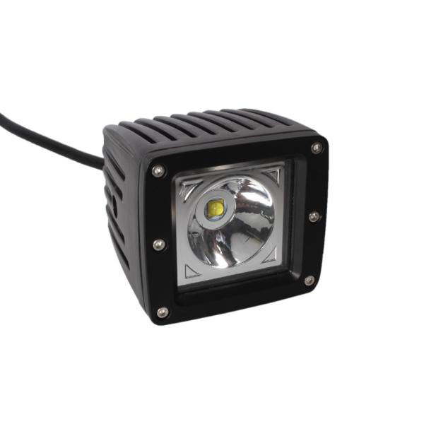15 W 1000 Lumen LED Spot Work Light For Truck 4WD Tractor , LED Car Headlights