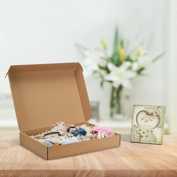 Brown Corrugated Cardboard Literature Mailer Box For Packaging, Mailing, Business Mailing Packing Literature Mailer