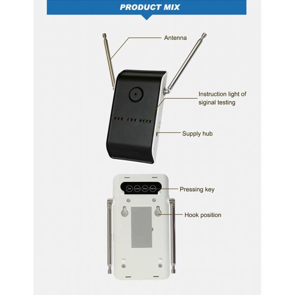 grande repetidor de sinal sem fio de RF para cobertura de sinal do sistema de chamada de serviço