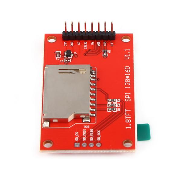 SPI 1,8 экран дисплея модуля TFT модуля ST7735 1,8 Spi 128x160 Tft Tft Lcd дюйма