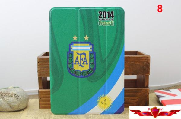 2014 Brazil World Cup Ipad Air Cartoon Cover Cases Multi Type Quality A++ Gift Box Include
